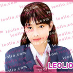 宮沢りえ(若い頃）　の　似顔絵イラスト