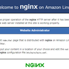 【メモ】【勉強】EC2にnginxをインストール