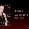 【歌詞・和訳】Jessie J / No Secrets / ジェシー・J / ノー・シークレッツ