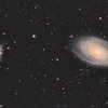 年明け早々の天体撮影　M81とM82