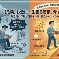【危険】この習慣、今すぐやめないと一生お金に困ります！！