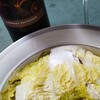 白菜と豚肉の重ね煮とチリのカベルネ