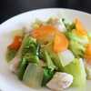 定番野菜と鶏ささみのナンプラー炒め