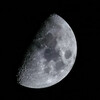 2020年11月23日19時26分の月＠二条駅近くより