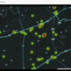 Heat mapで動きが活発な地域を可視化する