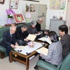 学校評価委員会　クラブ⑪　三河万歳クラブの訪問
