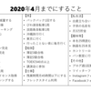 自己研鑽@半期の目標vol1【2020年4月に向けた取り組み】