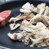 6月15日（土）牛ヒレステーキを屋上で食す