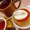 コリタカフェでプリン