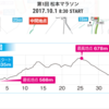 松本マラソン用 30km走