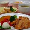 ♪鶏むね肉の竜田揚げ＆和風カレースープ献立♪