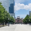 駅舎といえば　夏の東京駅丸の内駅舎風景