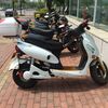 土曜は洗車！まだまだきれいな電動バイクのちょいイケメン号