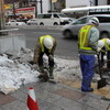 危ない雪道