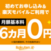 今話題の楽天ひかりに申し込んでみる。申し込み方法を画像付きで解説！