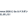 Go Conference 2026 に Go ルドスポンサーとして参加しました！
