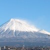 今朝の富士山