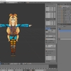 Blenderでユニティちゃんを編集してレンダリング負荷を軽減する