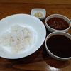 カレーを食べてメチャメチャに汗を掻く