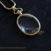ルビーと18金のルーペ　lupe　拡大鏡　 magnifying glass　２