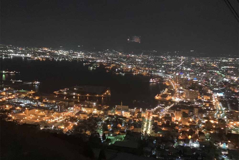 【世界三大夜景】函館山に夜景を観に行く