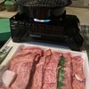 サシ入りまくりの能登牛焼肉用。