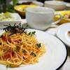 ♪明太子スパゲティ＆キャベツのヨーグルトコールスロー♪