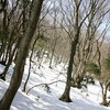 雪山の藤原岳