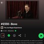 ジョー・ローガンとU2のボノのポッドキャスト対談を聞いた感想