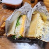 たまごサンドにハムエッグチーズサンド、ミネストローネで朝ごはん。