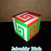 ルービックキューブで模様を作りました！　Rubik's Cube art design