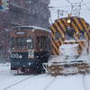函館市電ササラ電車（冬のニッポン雪景色；その21）
