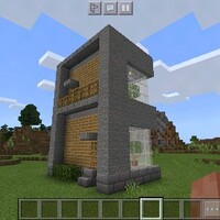 木材のみでも作れるモダンハウスの作り方 マイクラ Sくんのminecraft