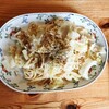 今日の料理　キャベツとツナの胡椒風味パスタ