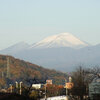 高崎シティギャラリー周辺散歩　浅間山・何の木・谷川連峰