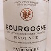 Patriarche Bourgogne Pinot Noir パトリアッシュ ブルゴーニュ ピノノワール 2020 フランス