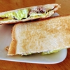 サバ缶のホットサンド