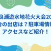 渡良瀬遊水地花火大会2024屋台の出店は？駐車場情報やアクセスなど紹介！