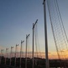 社中央公園ステラパークの夕景もう一枚