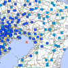 緊急地震速報震源地は東京湾！震源は千葉市習志野市最大震度4の地震がありました。