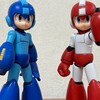 コトブキヤのロックマンを赤く塗装した