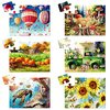 笑顔と活力を取り戻す鍵！Liliful 6パック 16ピース大型パズルが、大切な人の毎日を豊かにする秘密