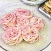 梅雨の晴れ間。ピンク色のお素麺ランチに、アルミ鍋の黒ずみとり。
