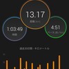 先週のランニング