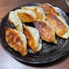 久しぶりに皮から作った”餃子”はパクチー風味の【エスニック餃子】もう１品はド定番【ポテトサラダ】