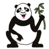 パンダ のかわいいイラスト