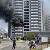 夜だるま速報/泉大津要池住宅で火災 黒煙上がる 大阪･泉大津市
