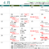 小顔になるには？ ＆ 令和４年４月の月間予定♪