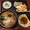 天井穴明けと冷にゅう麺