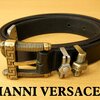 ヴィンテージ物のGIANNI VERSACE　ジャンニヴェルサーチのデザインベルト